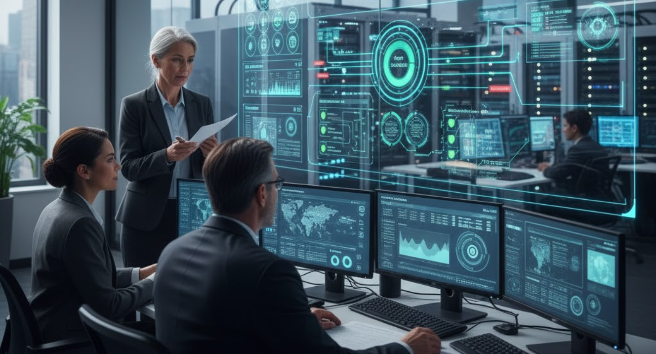 Enterprise IT and compliance leaders reviewing GDPR, SOC 2, and ISO 27001 requirements across large-scale application systems