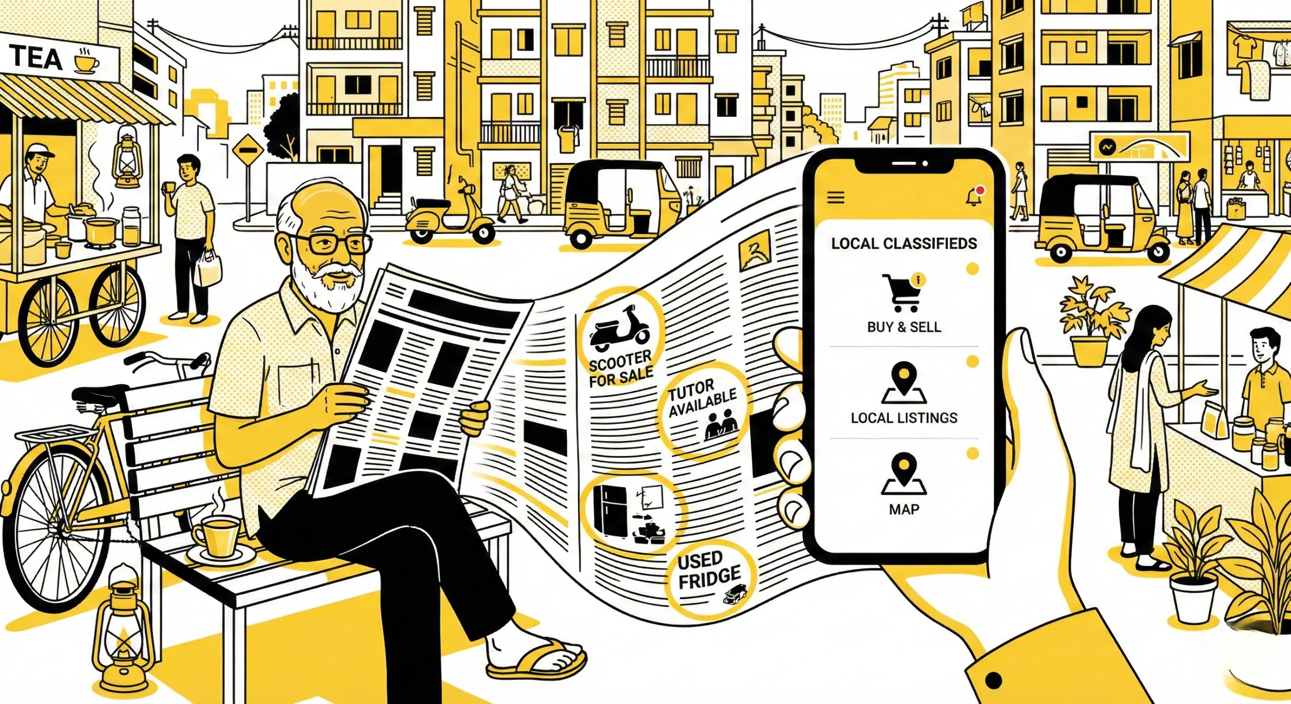 future of local buying and selling in India