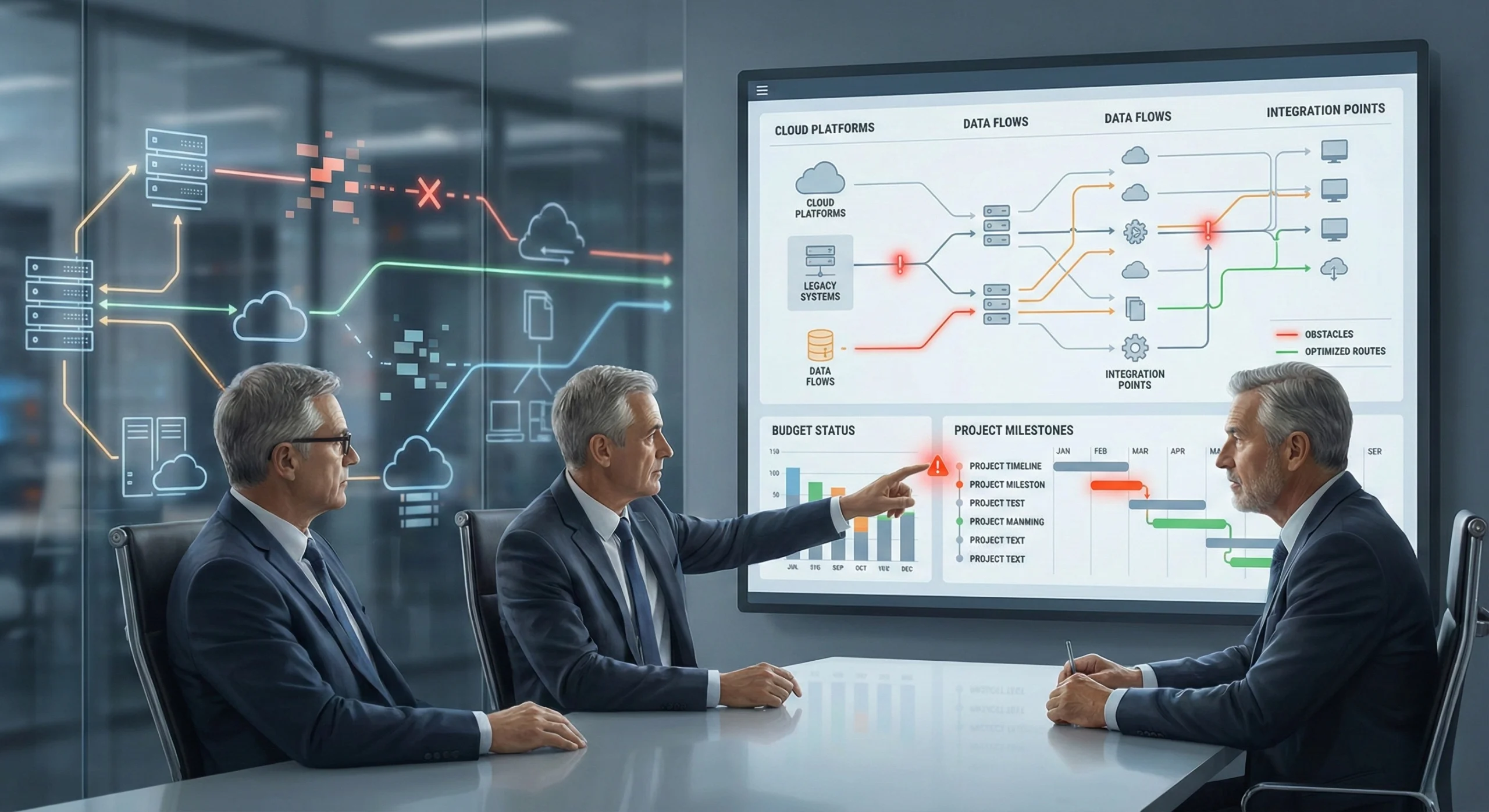 Enterprise software project challenges in large organizations