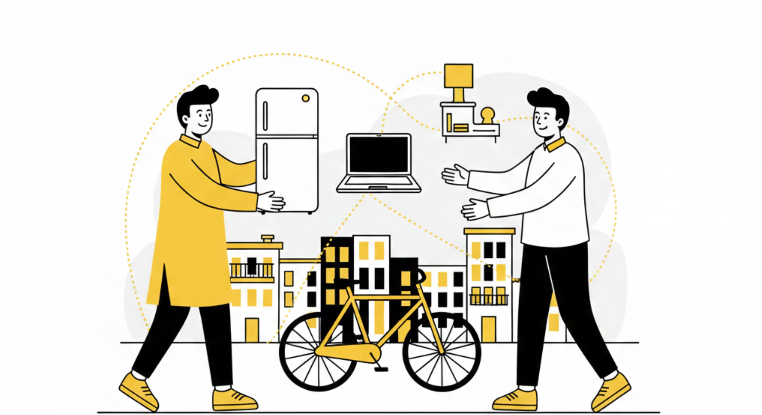 Local Buying and Selling – Buyers and sellers connecting nearby through Sympl app