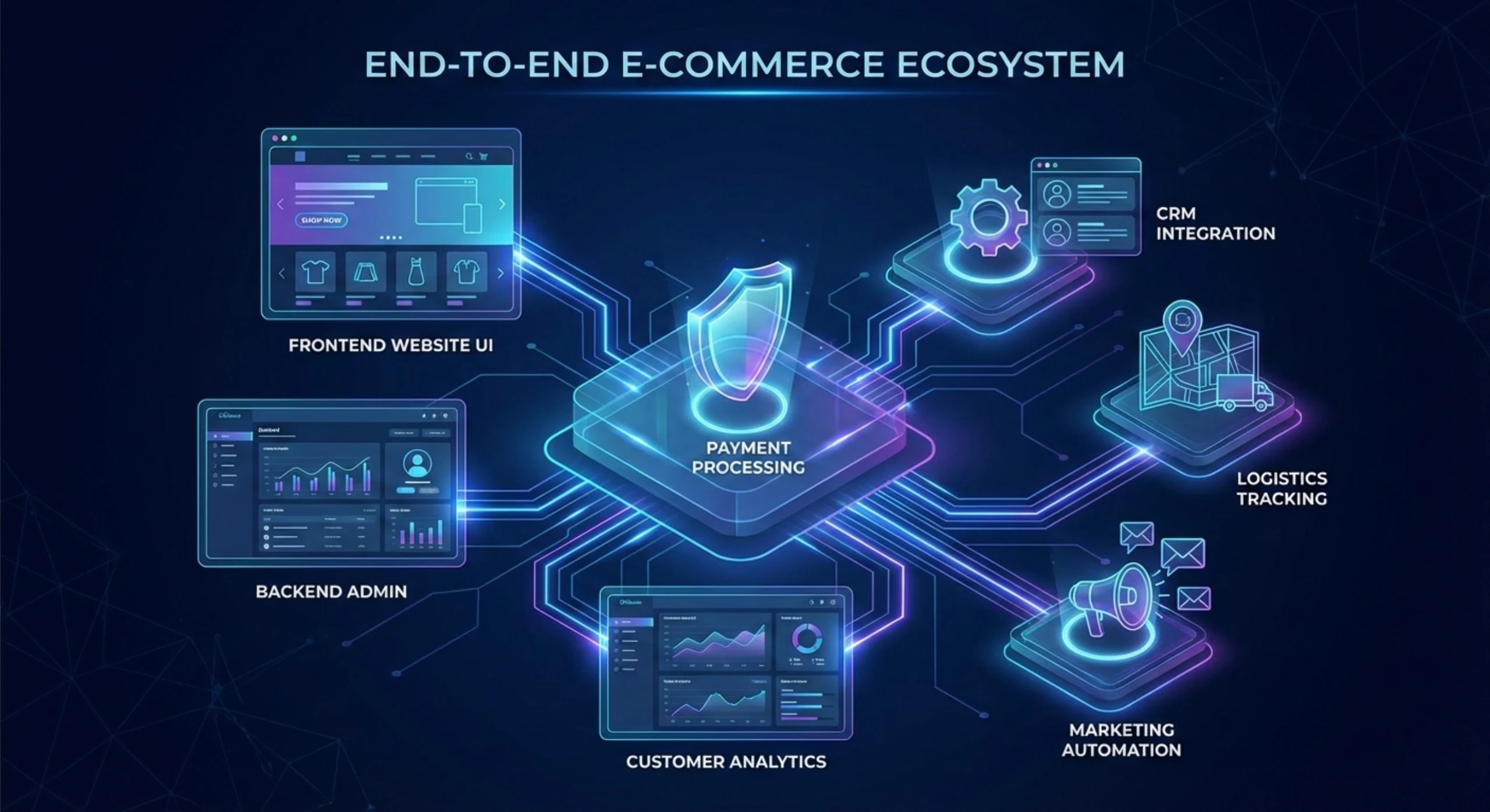 Top 10 E-Commerce Development Companies in Hyderabad offering Shopify, Magento, WooCommerce and custom ecommerce solutions