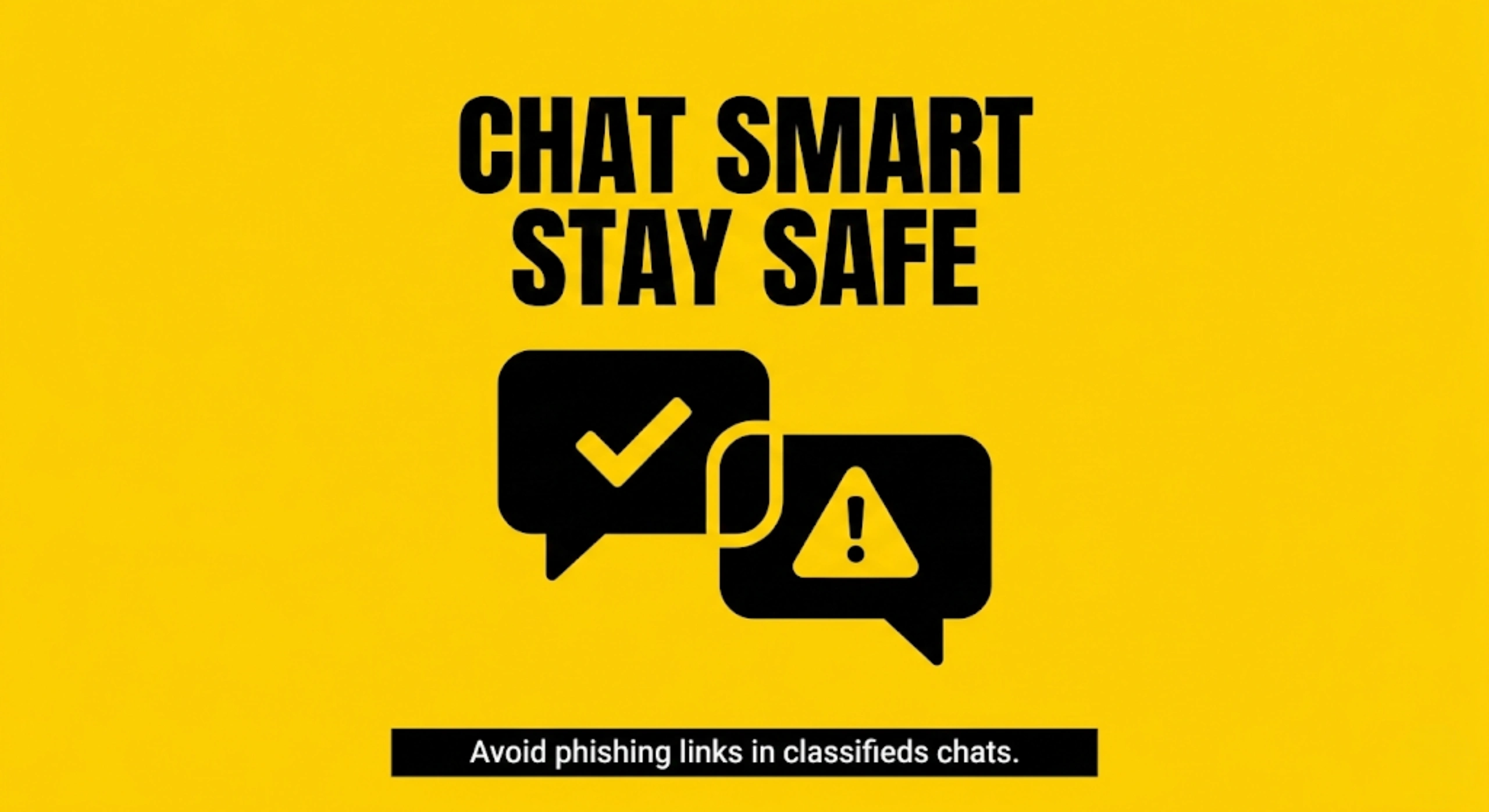 Guide to avoiding phishing links and scams in online marketplace chats