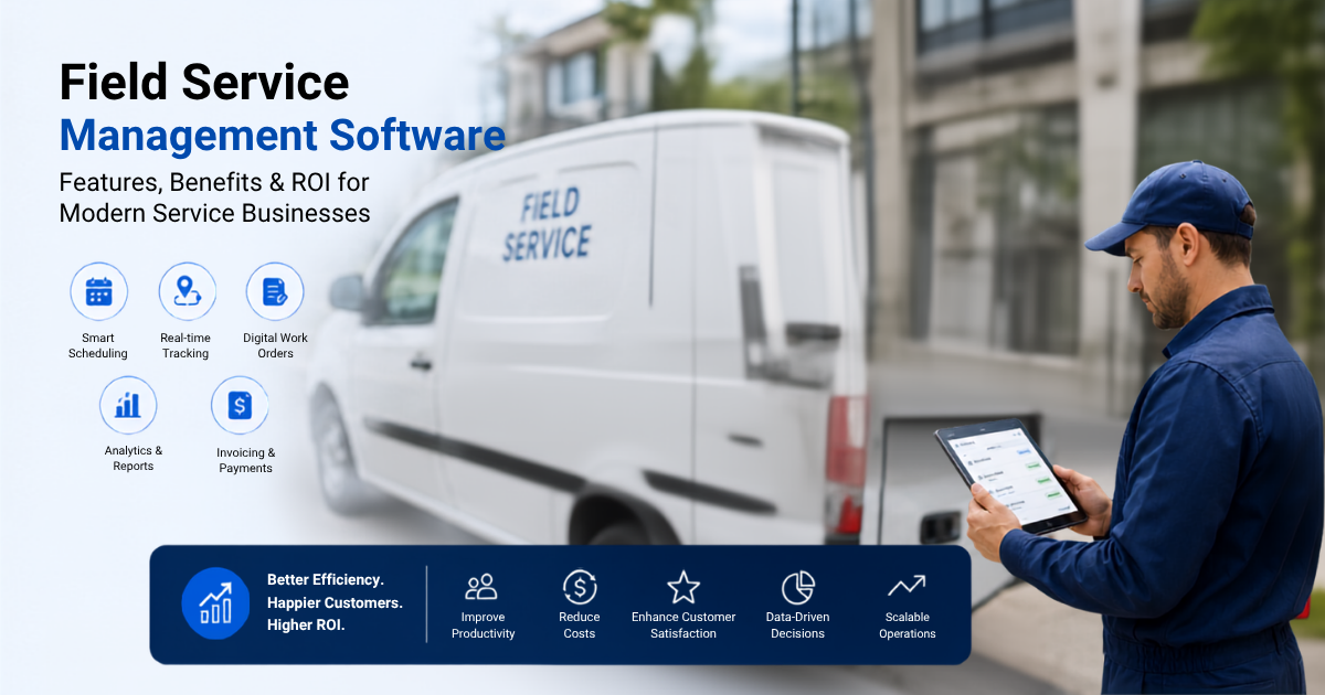 The Complete Guide to Field Service Industry Software: Features, Benefits, and ROI
